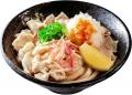 異なる食感のシャキシャキ薬味と特製ポン酢でたっぷり