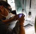 鹿児島県の伝統的工芸品”薩摩切子”が照明に。ブランド