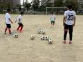 大府市の部活動地域移行に向けたサッカー教室を実施
