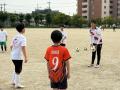 大府市の部活動地域移行に向けたサッカー教室を実施