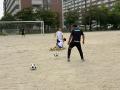 大府市の部活動地域移行に向けたサッカー教室を実施