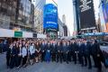 ミックウェア、クロージングベルを鳴らしNasdaq Globa ミックウェア、クロージングベルを鳴らしNasdaq Globa