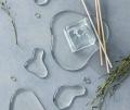 キルンワーク作家etrak glassさんと作った「水がこぼ キルンワーク作家etrak glassさんと作った「水がこぼ