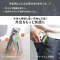 スタンドもカード収納もこれ1つ。指フック付きMagSafe