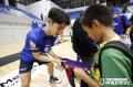 立川の小学生が、トップリーグの熱気を体感 立川の小学生が、トップリーグの熱気を体感
