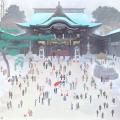 風景の中に佇む人々の記憶と物語を繊細な筆致で描く「