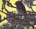 緻密な線と鮮やかな色彩で描く絵画23点を展示　パソナ