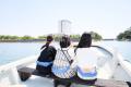 【静岡・浜名湖】弁天島海浜公園から船でホテルへ。地 【静岡・浜名湖】弁天島海浜公園から船でホテルへ。地