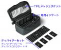 【CRDBAG（コードバッグ）新商品】モジュラーポーチで
