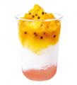 夏にぴったり!マンゴーとパッションフルーツのトロピ 夏にぴったり!マンゴーとパッションフルーツのトロピ