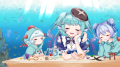 オカリナとアコーディオンを奏でる深海の人魚VTuber「