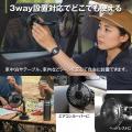 MAXWINから取り付け3way・360°角度調整対応のアウトド