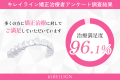【矯正治療者アンケート】　キレイライン矯正治療者の