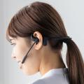 耳をふさがず周囲の音も聞こえる、Bluetooth・有線両