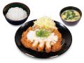 【松のや】やわらかな厳選肉を160gの厚切りで。　「超