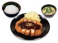 【松のや】やわらかな厳選肉を160gの厚切りで。　「超