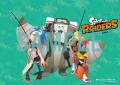 『スプラトゥーン レイダース』特大ポスターとイラス