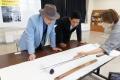 俳優・八名信夫氏から「刀 銘 肥前國住近江大掾藤原忠 俳優・八名信夫氏から「刀 銘 肥前國住近江大掾藤原忠