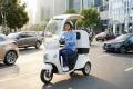 【配達・医療現場で注目】屋根付き三輪電動バイク『EV