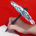 和の世界観をボールペンに。和傘をミニチュア化したよ