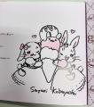 【数量限定！】　しかけつきの愛らしい絵本『ミミとラ