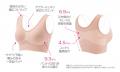 夜のバストケアも、昼のキレイも、これ1枚！やさしい