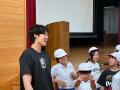 シーホース三河 #5 元澤誠選手が安城市立梨の里小学校