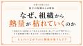 各界のトップ専門家とも響き合った渾身の組織論『熱量