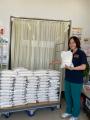 【沖縄ろうきんの助成金で、お米や食品管理用の長台車