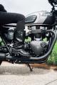 ダレノガレ明美さん　Triumph Bonneville T120 Black
