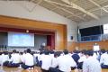 奈良県立宇陀高校で全校生徒約300名を対象に健康づく