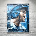 壁画アーティスト『OVER ALLs』によるMLBオリジナル壁