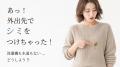 水洗い不要、スプレーして払うだけ　衣類のシミutf-8