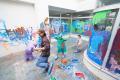 解体前の建物を舞台に、まちの未来を考える参加型アー