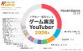【ゲムトレ ゲームに関するアンケート調査2026】小学