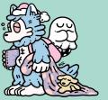 可愛くて切ない大人気アイコン「おおかみくん」「ニセ