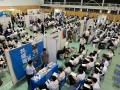 神奈川県立向の岡工業高等学校での仕事体験進路イベン