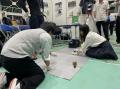 神奈川県立向の岡工業高等学校での仕事体験進路イベン