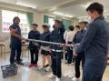 神奈川県立向の岡工業高等学校での仕事体験進路イベン
