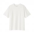 無印良品　「昔ながらの製法で編み立てたＴシャツ」シ