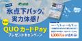 「QUOカードPay」1000円分が当たる!『氷点下パック(R 「QUOカードPay」1000円分が当たる!『氷点下パック(R