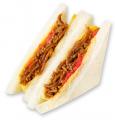 ブランド和牛の旨味溢れる「神戸牛ミンチカツサンド」