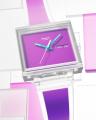 新しいスクエアの世界：Swatch が WHAT IF…JELLY? コ