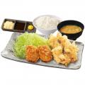 からやま7月７日（火）【期間限定人気No.1とり天定食