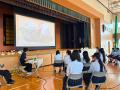 仁愛女子高等学校でドローン体験会を開催！学生16名が