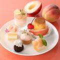 【キハチ 青山本店】みずみずしい白桃スイーツを楽し