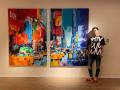 色彩が躍動するアートとカクテルが出会う、刺激的な1 色彩が躍動するアートとカクテルが出会う、刺激的な1