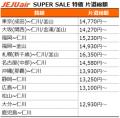 チェジュ航空、半期に一度の大特価「SUPER SALE」開催