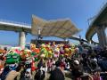大阪府羽曳野市のご当地キャラクターつぶたん初のぬい 大阪府羽曳野市のご当地キャラクターつぶたん初のぬい