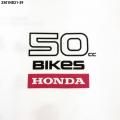 Honda 50cc バイクロゴがズラリ!並ぶTシャツ、サック Honda 50cc バイクロゴがズラリ!並ぶTシャツ、サック
